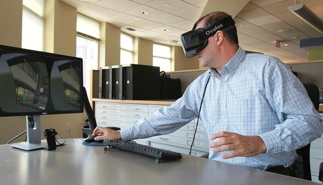virtual reality to help clients
