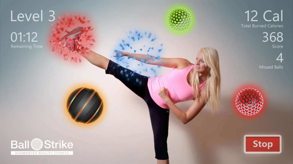 Ball strike- An active approach to lose weight