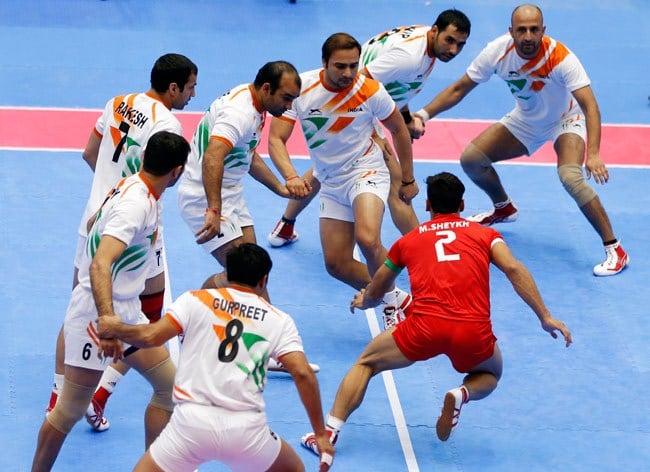 A Kabaddi Game in Action