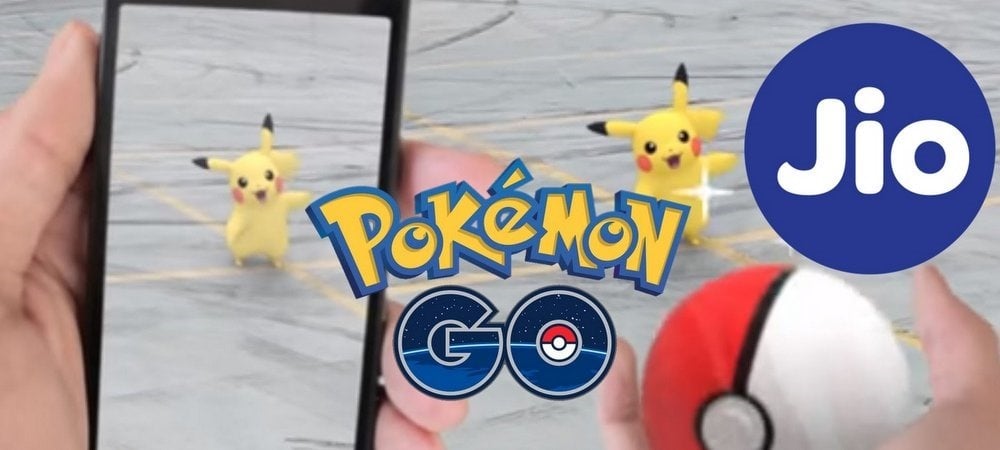 Play Pokemon Go for Free with Jio
