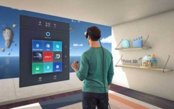 Microsoft with Mixed Reality Technology