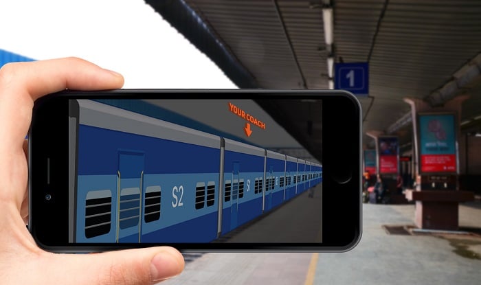 India's First Augmented Reality Feature for trains by Ixigo -
