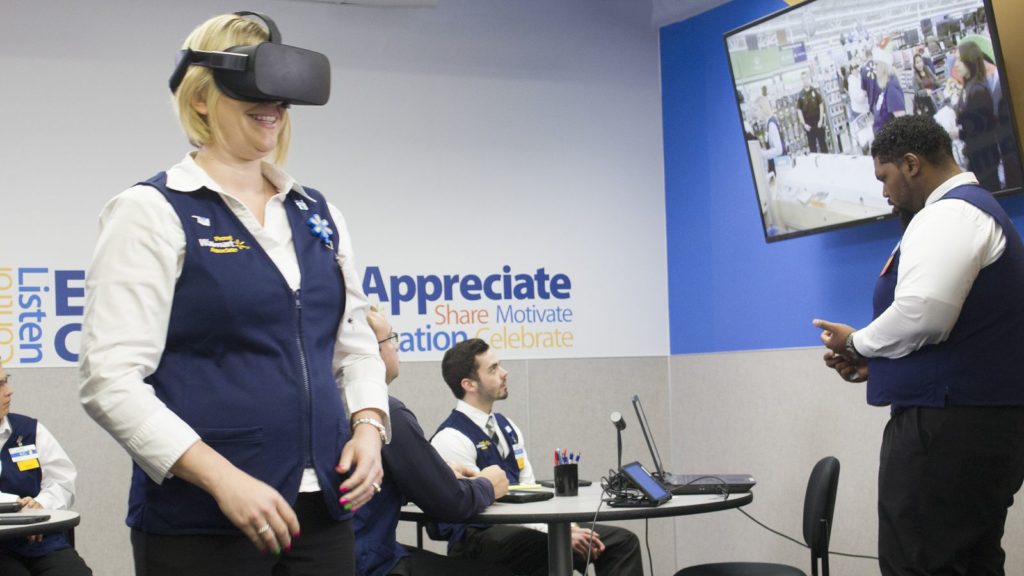 Leicester Walmart welcomes Virtual Reality Training -