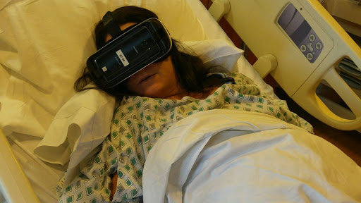 VR in a medical study