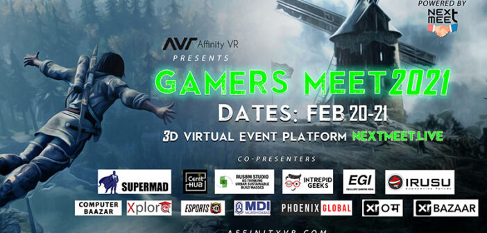 First 3D Virtual Gaming Convention- Gamers Meet 2021 -
