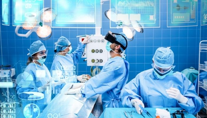 Future of VR Surgery Training (Image Courtesy: vectorfusionart from Adobe Stock) | AffinityVR