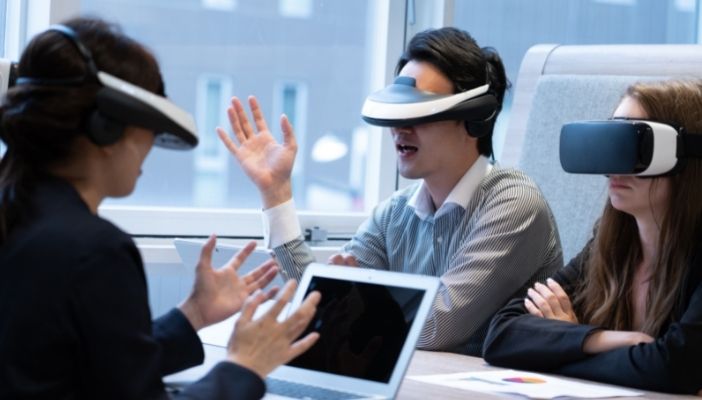 Virtual reality driven meetings and offices will be commonplace in the future (Image Courtesy: aijiro from Adobe Stock) | AffinityVR