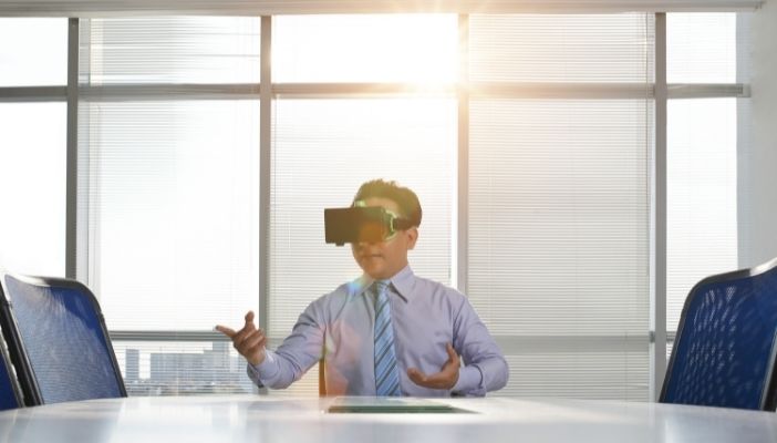 VR in Offices will increase productivity (Image Courtesy: DragonImages from Adobe Stock) | AffinityVR